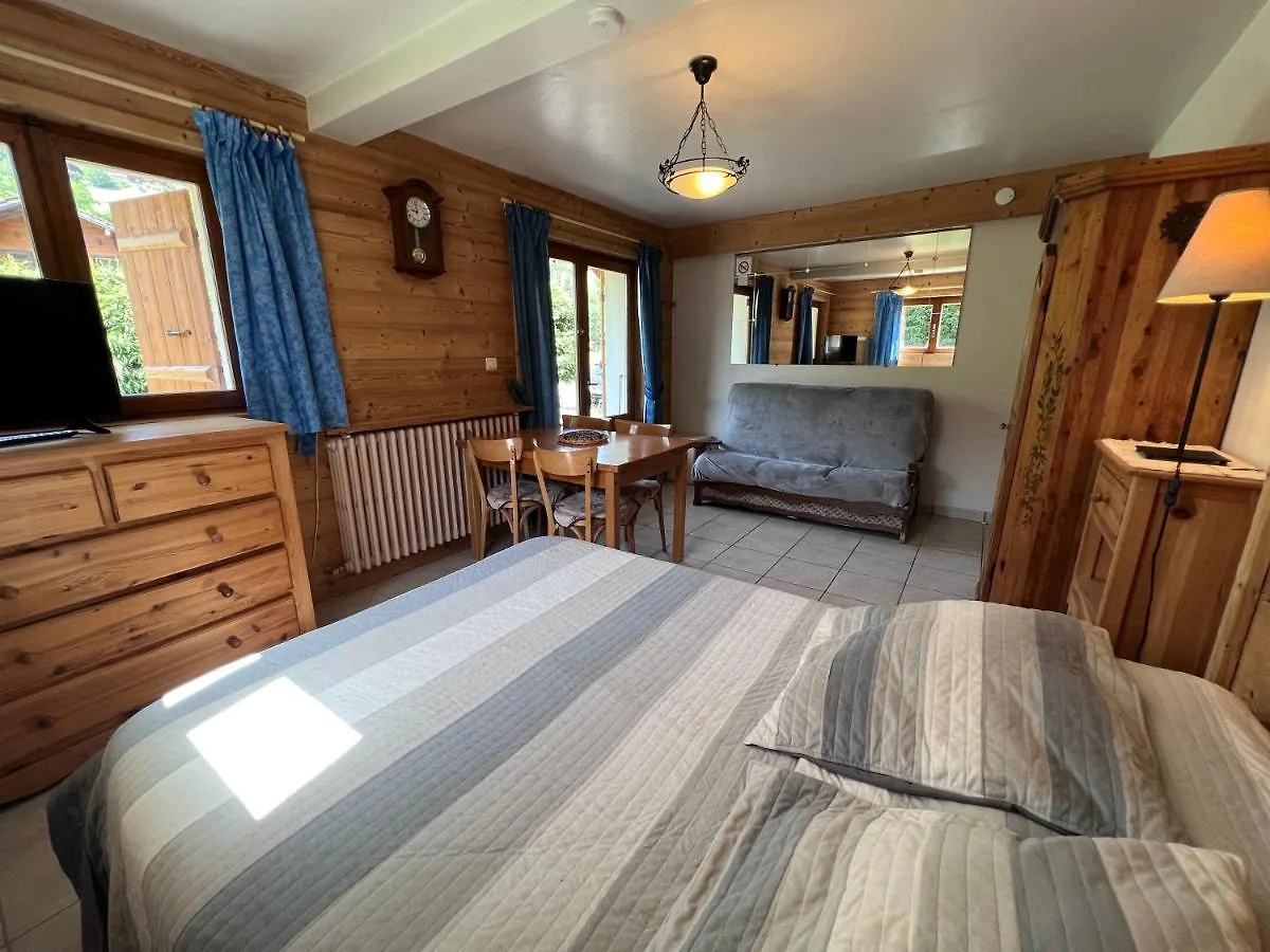 Apartamento Petit Lutin 1 - Studio Dans Chalet Sur Les Pistes La Clusaz França